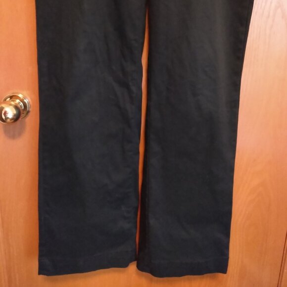 35 1/2" Inseam Tall Pants Eddie Bauer Black Slacks 8T Blakely Fit Women's 8L EUC - Picture 4 of 10
